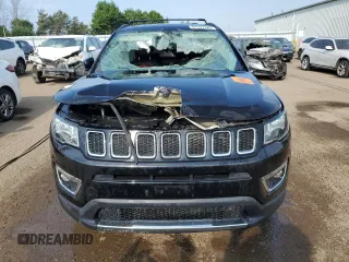 2018 Jeep Compass Limited with VIN 3C4NJDCB2JT361872, listed as a Copart auction lot 64197225 with Not provided miles and Salvage title. Bid and sale history available at DreamBid. Image 5.