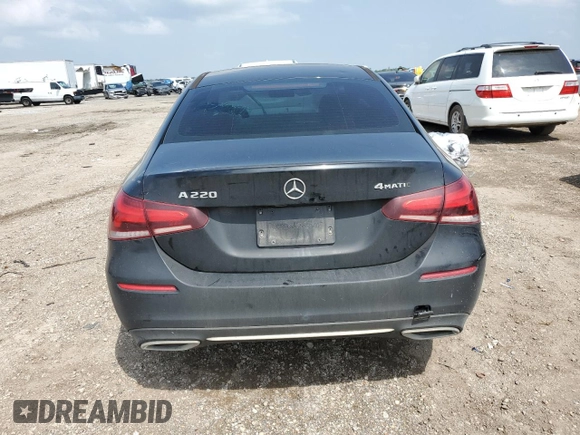 2019 Mercedes-Benz A 220 with VIN WDD3G4FB6KW022616, listed as a Copart auction lot 51286275 with Not Provided miles and Clean Title. Bid and sale history available at DreamBid. Image 6.