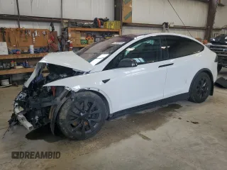 2023 Tesla Model X Plaid with VIN 7SAXCBE63PF374647, listed as a Copart auction lot 41707795 with Not Provided miles and Salvage Title. Bid and sale history available at DreamBid. Image 1.