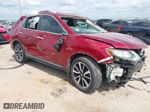 2019 Nissan Rogue SV with VIN 5N1AT2MT8KC741506, listed as a IAAI auction lot 41855877 with Not Provided miles and . Bid and sale history available at DreamBid. Image 1.