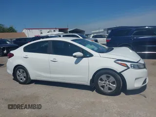 2017 Kia Forte LX with VIN 3KPFK4A75HE091714, listed as a IAAI auction lot 41908144 with 99,736 mi miles. Bid and sale history available at carsss.com. Image 13.