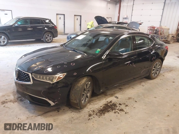 2020 Acura TLX with VIN 19UUB1F34LA014311, listed as a IAAI auction lot 41868739 with 159,592 mi miles. Bid and sale history available at carsss.com. Image 2.