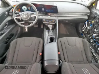 2024 Hyundai Elantra SEL with VIN KMHLM4DG5RU693830, listed as a Copart auction lot 56229385 with 23,682 mi miles and Salvage title. Bid and sale history available at DreamBid. Image 8.