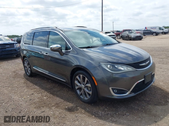 2018 Chrysler Pacifica Limited z VIN 2C4RC1GG1JR105869, wystawiony jako IAAI lot #42064725 z przebiegiem 140 766 mil mil oraz . Historia ofert i sprzedaży dostępna na DreamBid. Obrazek 1.