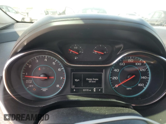 2018 Chevrolet Cruze LS with VIN 1G1BC5SM6J7227319, listed as a Copart auction lot 55156295 with 93,170 mi miles and Salvage Title. Bid and sale history available at DreamBid. Image 9.