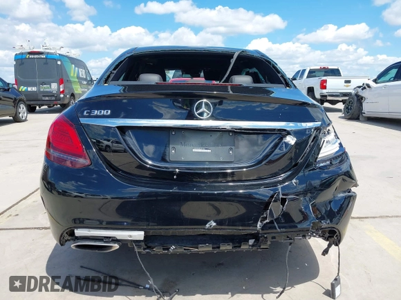 2019 Mercedes-Benz C 300 with VIN 55SWF8DB3KU301934, listed as a IAAI auction lot 42195040 with 58,816 mi miles and . Bid and sale history available at DreamBid. Image 15.
