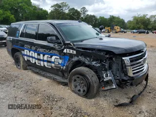 2020 Chevrolet Tahoe Commercial with VIN 1GNLCDEC6LR234133, listed as a Copart auction lot 54155715 with Not provided miles and Salvage title. Bid and sale history available at DreamBid. Image 4.