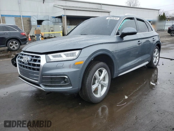 2020 Audi Q5 Prestige with VIN WA1CNAFY0L2091114, listed as a Copart auction lot 49658265 with Not provided miles and Salvage title. Bid and sale history available at DreamBid. Image 1.