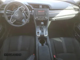2019 Honda Civic LX with VIN 19XFC2F66KE032115, listed as a Copart auction lot 49278695 with 75,445 mi miles and Salvage Title. Bid and sale history available at DreamBid. Image 8.