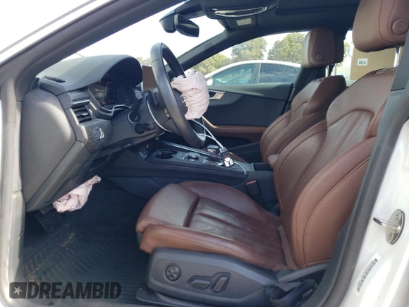 2018 Audi A5 Sportback Premium Plus with VIN WAUENCF50JA073292, listed as a Copart auction lot 71502713 with 39,232 mi miles. Bid and sale history available at carsss.com. Image 7.