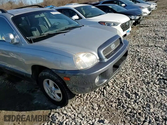 2003 Hyundai Santa Fe GLS with VIN KM8SC73D13U534494, listed as a Copart auction lot 83258244 with 81,834 mi miles and Salvage Title. Bid and sale history available at carsss.com. Image 11.