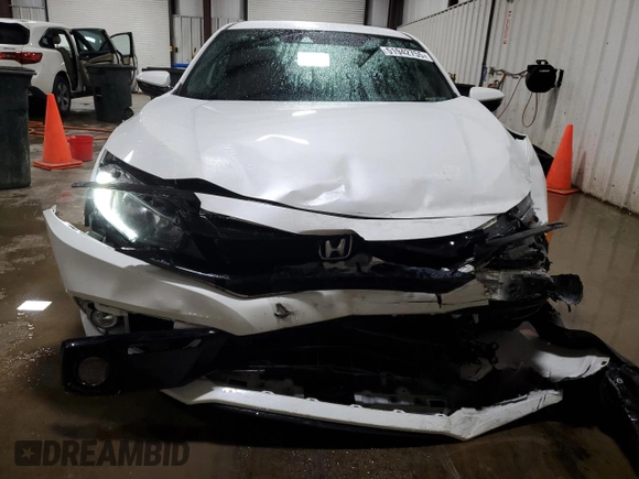 2019 Honda Civic Sedan Sport with VIN 2HGFC2F81KH594141, listed as a Copart auction lot 51942755 with 56,914 mi miles and Salvage Title. Bid and sale history available at carsss.com. Image 5.