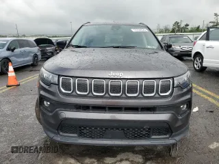 2022 Jeep Compass Latitude Lux с VIN 3C4NJDFB4NT170410, выставлен на аукционе Copart как лот 57294025 с пробегом 30 776 миль миль и Списание • Salvage title. История ставок и продаж доступна на DreamBid. Изображение 5.