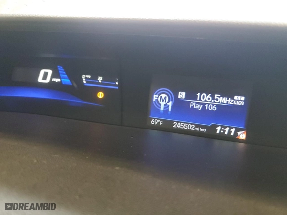 2013 Honda Civic Sdn LX with VIN 19XFB2F5XDE273415, listed as a Copart auction lot 52092405 with 245,502 mi miles and Salvage Title. Bid and sale history available at carsss.com. Image 9.
