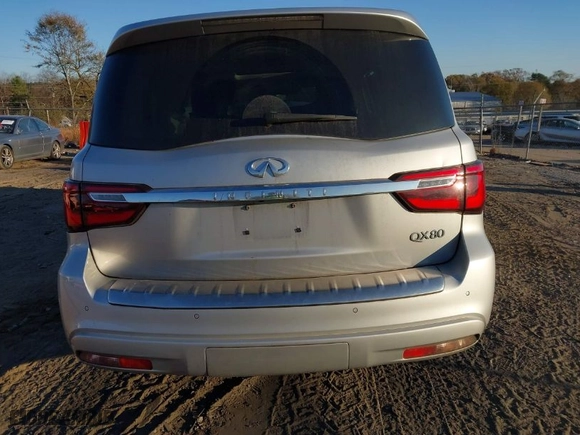 2018 Infiniti QX80 with VIN JN8AZ2NF1J9660374, listed as a IAAI auction lot 40985865 with NaN miles. Bid and sale history available at carsss.com. Image 17.