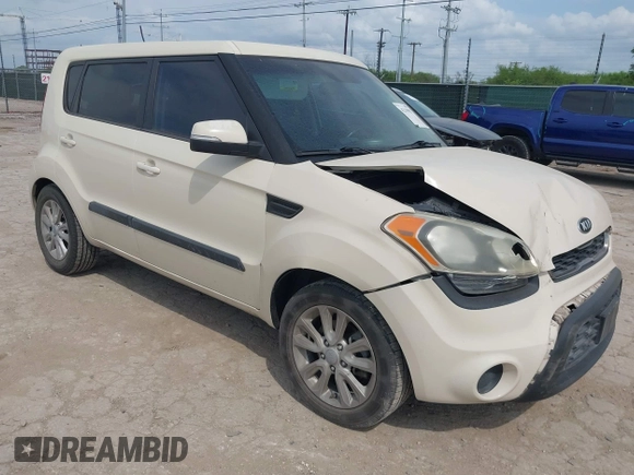 2013 Kia Soul + with VIN KNDJT2A63D7547139, listed as a IAAI auction lot 42119987 with 89,363 mi miles and . Bid and sale history available at DreamBid. Image 1.