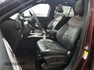 2022 Ford Explorer Platinum with VIN 1FM5K8HW4NNA06011, listed as a Copart auction lot 84296524 with 51,429 mi miles and Salvage Title. Bid and sale history available at carsss.com. Image 7.