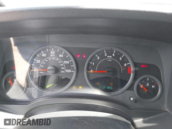 2008 Jeep Compass Sport with VIN 1J8FF47W08D749405, listed as a IAAI auction lot 42216678 with 172,185 mi miles and . Bid and sale history available at DreamBid. Image 7.