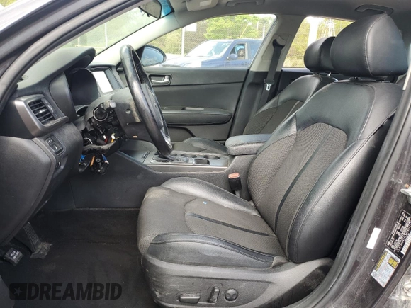 2018 Kia Optima LX with VIN 5XXGT4L33JG231140, listed as a Copart auction lot 55649125 with 110,102 mi miles and Clean Title. Bid and sale history available at carsss.com. Image 7.