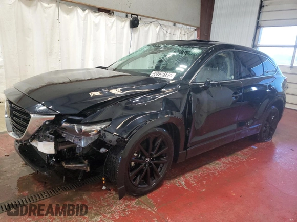 2023 Mazda CX-9 Touring Plus with VIN JM3TCBAY9P0658079, listed as a Copart auction lot 50730185 with 46,700 mi miles and Non repairable. Bid and sale history available at DreamBid. Image 1.