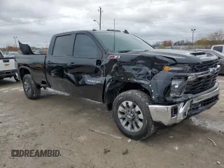2024 Chevrolet Silverado 3500HD LT with VIN 1GC4YTEY7RF458736, listed as a Copart auction lot 82162024 with 816 mi miles and Salvage Title. Bid and sale history available at DreamBid. Image 4.