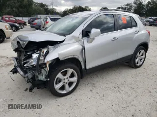 2016 Chevrolet Trax LTZ with VIN 3GNCJRSB5GL255423, listed as a Copart auction lot 86134524 with 61,776 mi miles and Salvage Title. Bid and sale history available at carsss.com. Image 1.