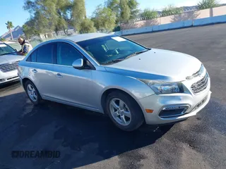 2015 Chevrolet Cruze LT with VIN 1G1PC5SB5F7174107, listed as a IAAI auction lot 40696084 with 96,560 mi miles and . Bid and sale history available at DreamBid. Image 1.