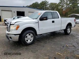 2012 Ford F-150 XL with VIN 1FTFX1CT5CFD07165, listed as a Copart auction lot 78655584 with 182,027 mi miles and Salvage Title. Bid and sale history available at carsss.com. Image 1.