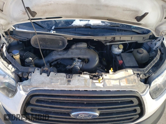 2019 Ford Transit with VIN 1FTYR2CM4KKB30213, listed as a Copart auction lot 82608654 with 483,911 mi miles and Salvage Title. Bid and sale history available at carsss.com. Image 12.