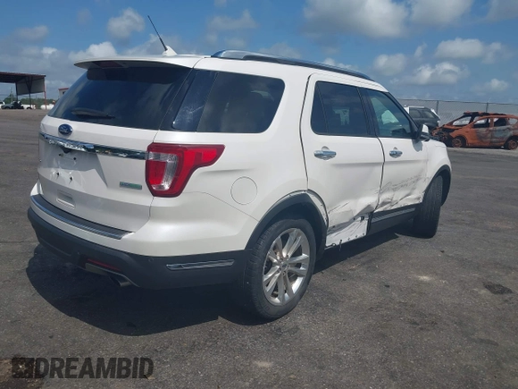 2019 Ford Explorer Limited with VIN 1FM5K7FH9KGB51608, listed as a IAAI auction lot 42658075 with 91,593 mi miles and . Bid and sale history available at DreamBid. Image 4.