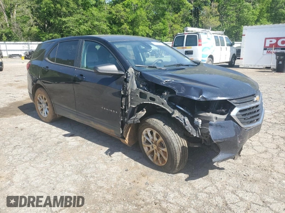 2020 Chevrolet Equinox LS z VIN 2GNAXHEV7L6189591, wystawiony jako Copart lot #51712605 z przebiegiem 91 321 mil mil oraz Szkoda całkowita • Salvage title. Historia ofert i sprzedaży dostępna na DreamBid. Obrazek 4.