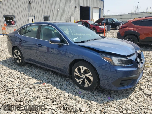 2021 Subaru Legacy Premium z VIN 4S3BWAF64M3014822, wystawiony jako Copart lot #59711825 z przebiegiem 79 595 mil mil oraz Nie do naprawy • Non repairable. Historia ofert i sprzedaży dostępna na DreamBid. Obrazek 4.