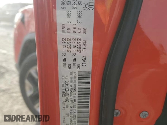 2018 Jeep Compass Trailhawk with VIN 3C4NJDDB4JT130342, listed as a Copart auction lot 49172715 with 112,618 mi miles and Salvage Title. Bid and sale history available at carsss.com. Image 13.