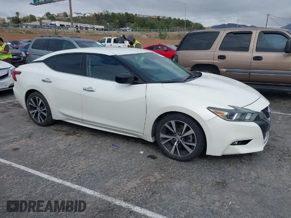 2016 Nissan Maxima SR with VIN 1N4AA6AP4GC449440, listed as a IAAI auction lot 41756271 with 136,685 mi miles and . Bid and sale history available at DreamBid. Image 1.