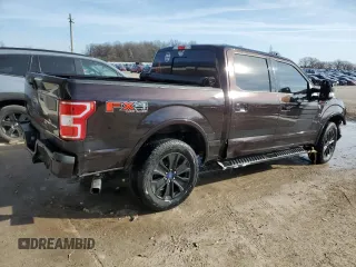 2019 Ford F-150 XL with VIN 1FTEW1E40KFB45531, listed as a Copart auction lot 48167455 with 108,434 mi miles and Salvage Title. Bid and sale history available at carsss.com. Image 3.