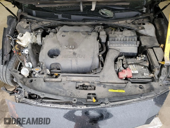 2016 Nissan Maxima SR with VIN 1N4AA6AP7GC902904, listed as a Copart auction lot 45145615 with 67,536 mi miles and Salvage title. Bid and sale history available at DreamBid. Image 11.