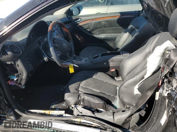 2009 Mercedes-Benz CLK 350 with VIN WDBTK56F29T104192, listed as a Copart auction lot 81130764 with Not Provided miles and Salvage Title. Bid and sale history available at DreamBid. Image 7.