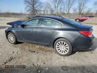 2013 Buick Regal Turbo Premium 1 with VIN 2G4GS5EV8D9159415, listed as a Copart auction lot 51696405 with 127,840 mi miles and Salvage Title. Bid and sale history available at carsss.com. Image 2.