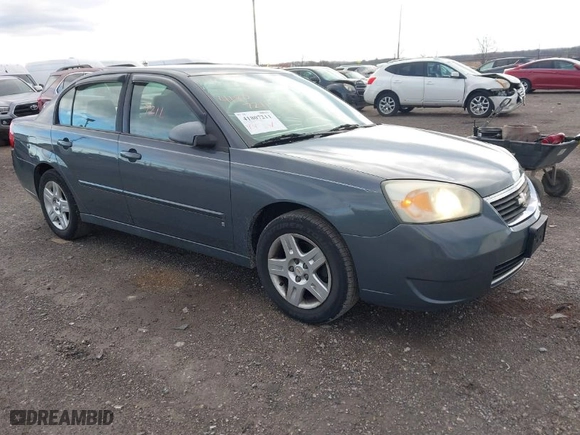 2007 Chevrolet Malibu LT w/2LT with VIN 1G1ZT57N47F255375, listed as a IAAI auction lot 41807211 with 160,997 mi miles. Bid and sale history available at carsss.com. Image 1.