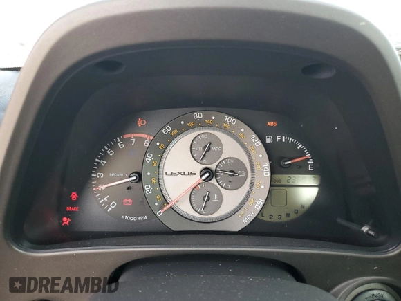 2001 Lexus IS 300/350 with VIN JTHBD182X10021835, listed as a Copart auction lot 47110685 with 236,013 mi miles and Salvage Title. Bid and sale history available at DreamBid. Image 9.