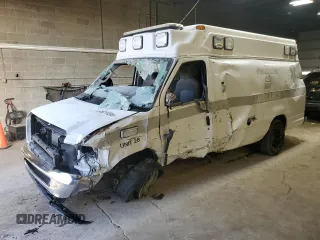 2014 Ford Econoline Cargo with VIN 1FDSS3EL6EDA65437, listed as a Copart auction lot 48811205 with Not Provided miles and Salvage Title. Bid and sale history available at DreamBid. Image 1.