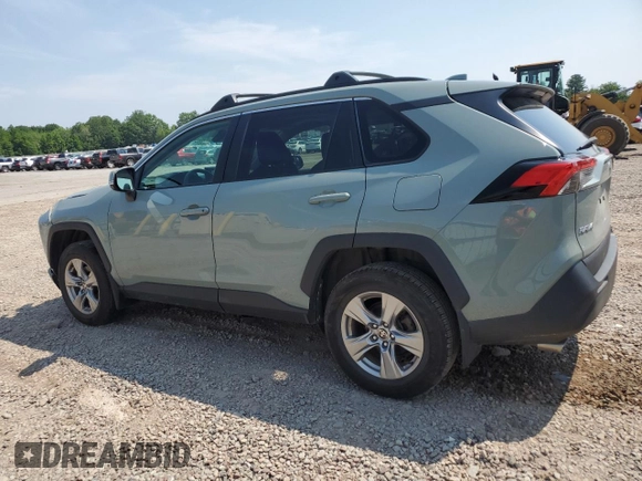 2022 Toyota RAV4 XLE with VIN 2T3P1RFV4NW290023, listed as a Copart auction lot 63184045 with 49,866 mi miles and Salvage title. Bid and sale history available at DreamBid. Image 2.