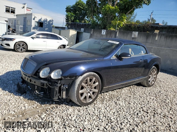 2008 Bentley Continental GT z VIN SCBDR33WX8C055299, wystawiony jako Copart lot #87593245 z przebiegiem 43 616 mil mil oraz Szkoda całkowita • Salvage title. Historia ofert i sprzedaży dostępna na DreamBid. Obrazek 1.
