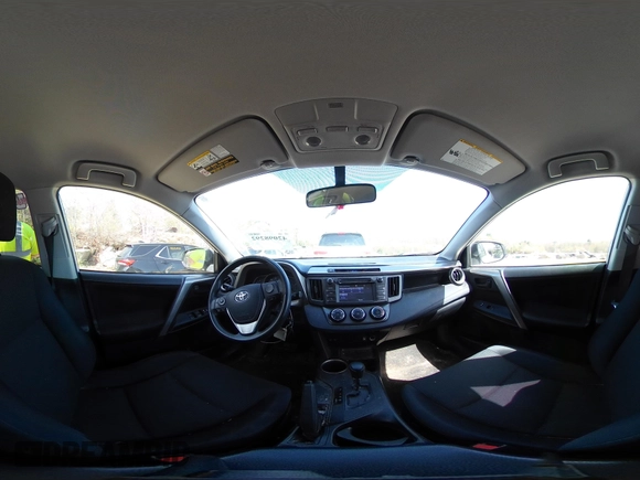 2015 Toyota RAV4 LE with VIN JTMBFREV4FJ039662, listed as a IAAI auction lot 42098292 with 161,534 mi miles. Bid and sale history available at carsss.com. Image 18.
