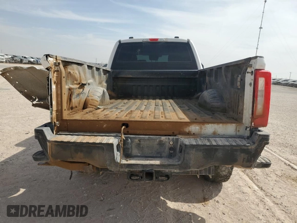 2024 Ford F-250 XL with VIN 1FT7W2BT4REC14330, listed as a Copart auction lot 50552065 with 66,234 mi miles and Salvage title. Bid and sale history available at DreamBid. Image 6.