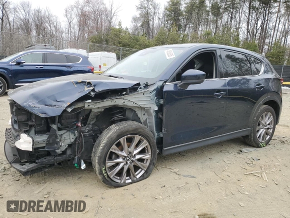 2019 Mazda CX-5 Grand Touring with VIN JM3KFBDM8K0609976, listed as a Copart auction lot 48056305 with 81,494 mi miles and Salvage Title. Bid and sale history available at carsss.com. Image 1.