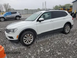 2018 Volkswagen Tiguan S z VIN 3VV0B7AX1JM078351, wystawiony jako Copart lot #55665735 z przebiegiem 141 752 mil mil oraz Szkoda całkowita • Salvage title. Historia ofert i sprzedaży dostępna na DreamBid. Obrazek 1.