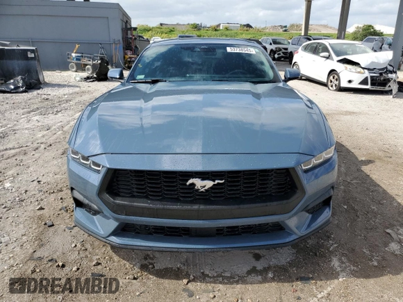 2024 Ford Mustang EcoBoost with VIN 1FA6P8TH4R5108939, listed as a Copart auction lot 53738545 with 7,403 mi miles and Salvage Title. Bid and sale history available at DreamBid. Image 5.