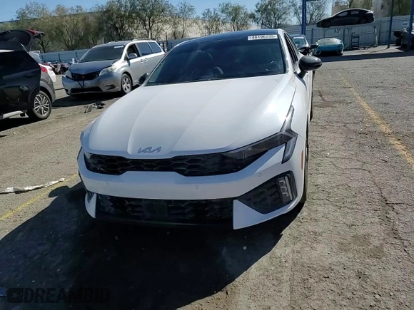 2025 Kia K5 GT-Line with VIN KNAG64J77S5306454, listed as a Copart auction lot 46196735 with 5,658 mi miles and Salvage Title. Bid and sale history available at carsss.com. Image 10.