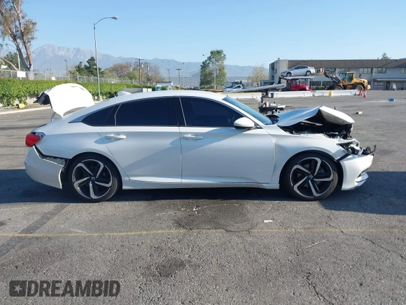 2019 Honda Accord Sedan Sport 1.5T with VIN 1HGCV1F36KA057288, listed as a IAAI auction lot 42003713 with Not Provided miles. Bid and sale history available at carsss.com. Image 12.
